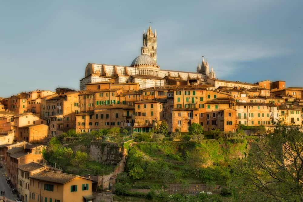 Photo of Siena, a fantastic option when considering where to stay in Tuscany