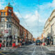 O'Connell Street has many beautiful buildings and statues