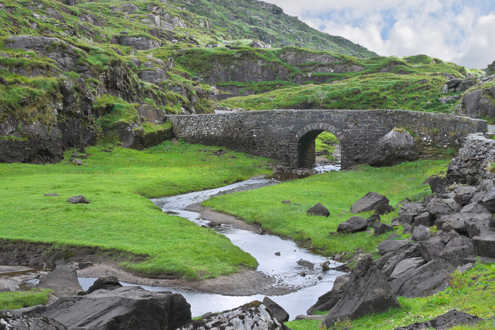 Photo of bridge you could see during your honeymoon in Ireland.