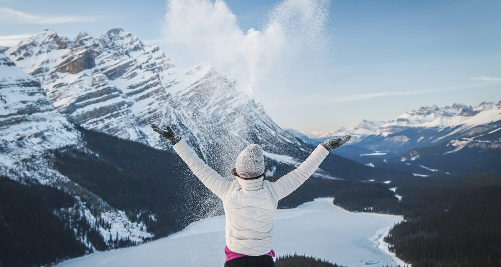 Banff in winter is a winter wonderland!