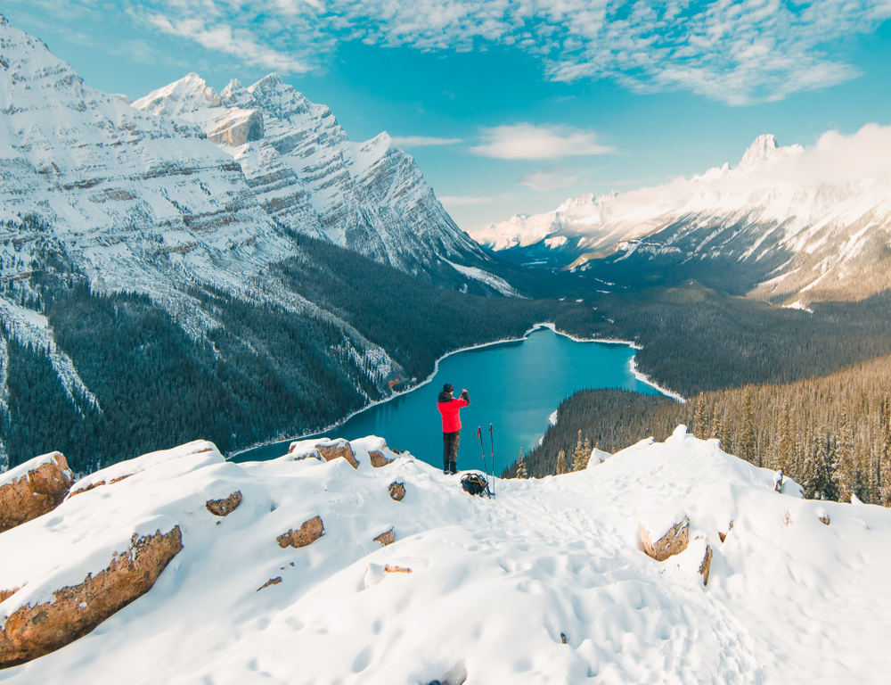 banff tour winter