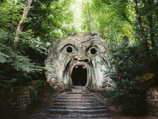 Bomarzo is home to the monster caves, a must see on your Italian itinerary!