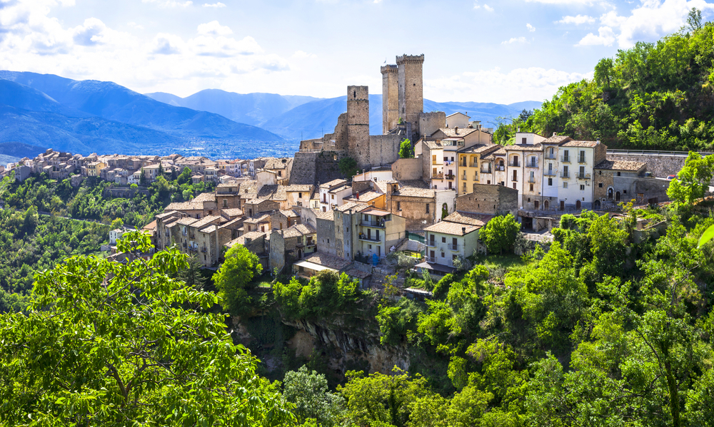 Abruzzo contains the beautiful green landscape of Italy and is a must see!