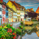 Colmar is filled with bright and colorful buildings