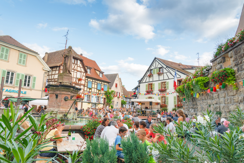 Visit the romantic city of Ribeauville