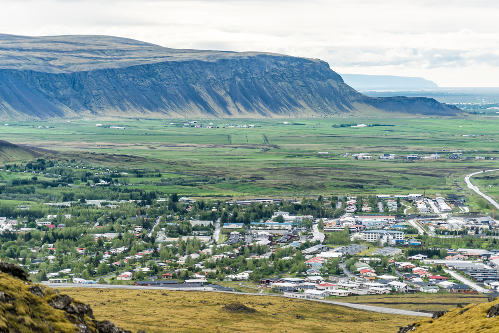 Hveragerdi is one of the towns in Iceland with extraordinary hot springs