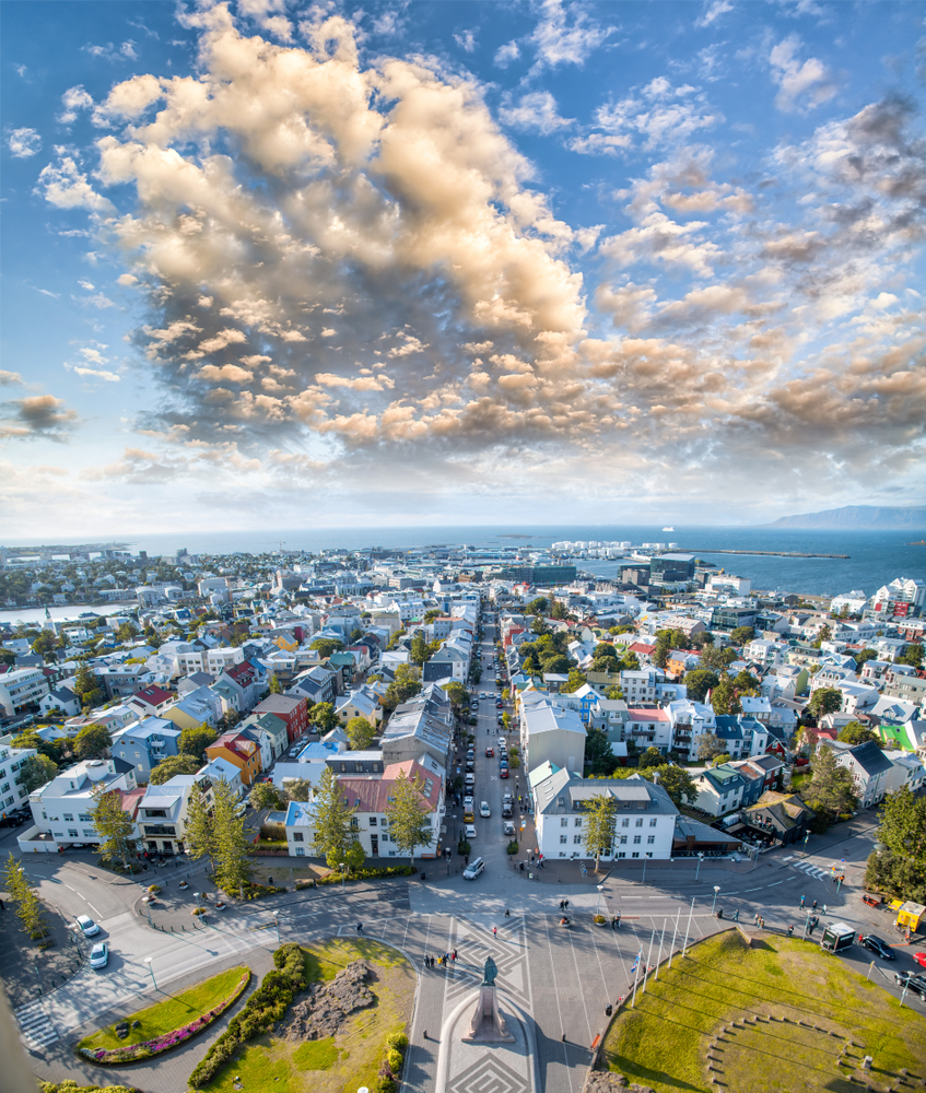 Reykjavik is one of the best towns in Iceland