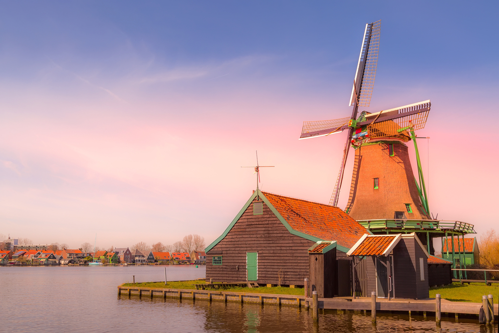 Day Trips From Amsterdam Zaanse Schans Windmill