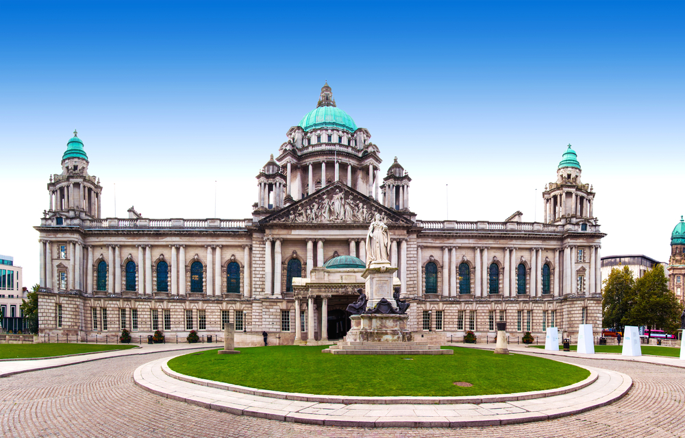 Belfast city hall building