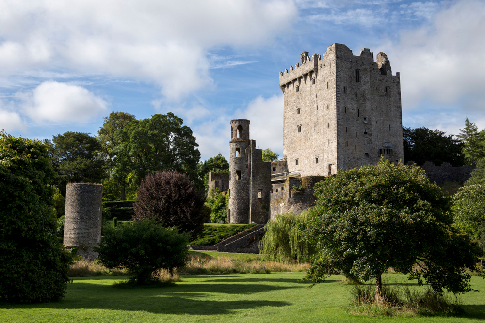 ruins of historic Blarney castle day trips from Dublin