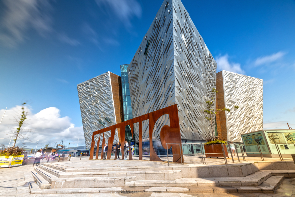 Titanic museum silver modern architecture day trips from Dublin
