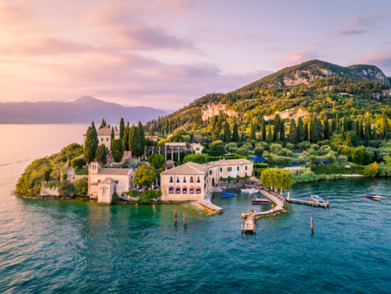 beautiful house on lake Verona day trips from Florence