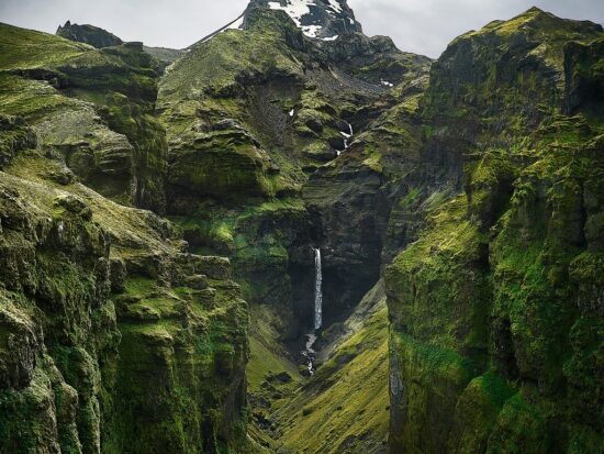 Mulagljufur Canyon In Iceland