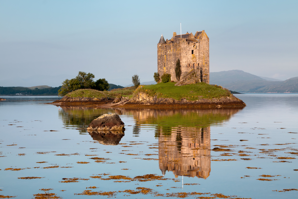 Scotland Road Trip Castle Stalker