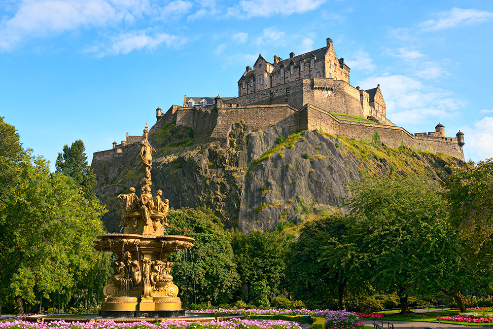 Scotland Road Trip Edinburgh Castle