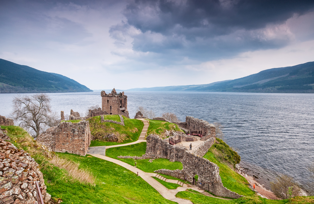 Scotland Road Trip Urquhart Castle at Loch Ness