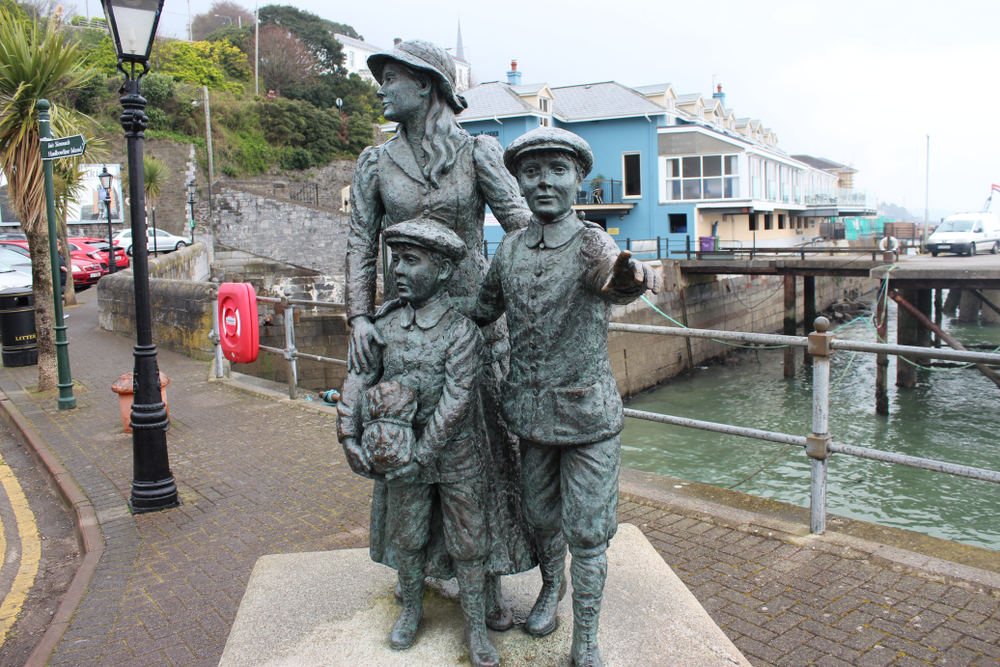 Seeing Annie Moore's statue marks one of the historical things to do in Cobh, Ireland