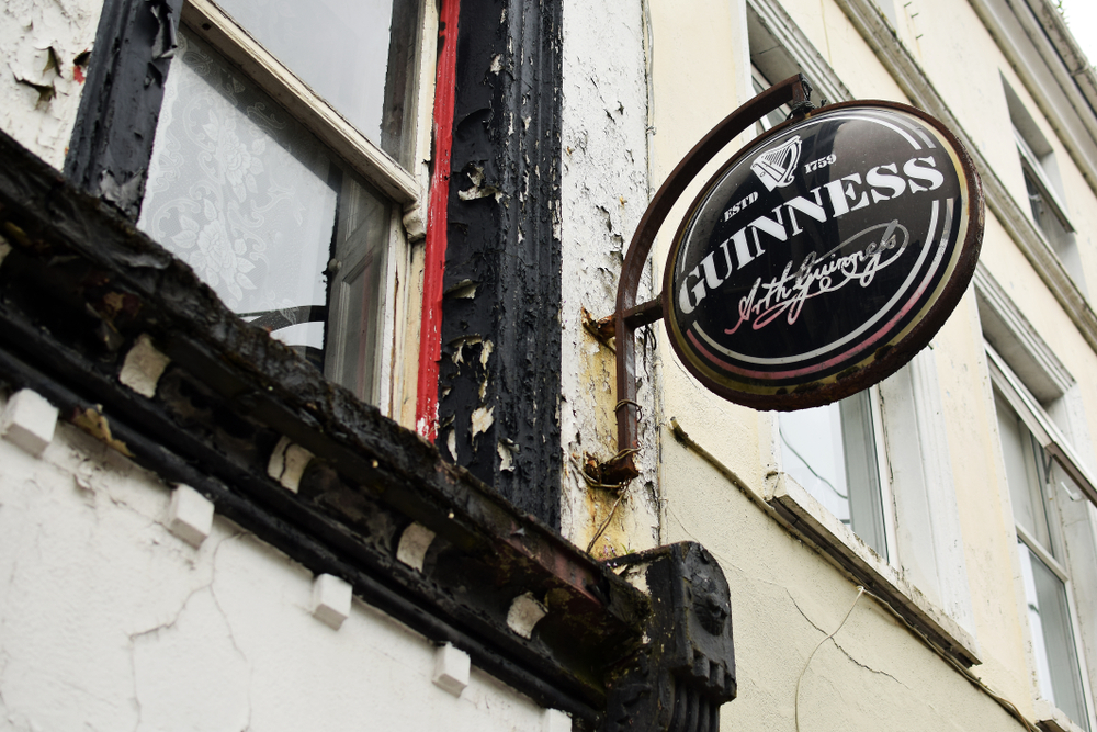 One of the enticing things to do in Cobh is to grab a pint of Guinness at the local pub