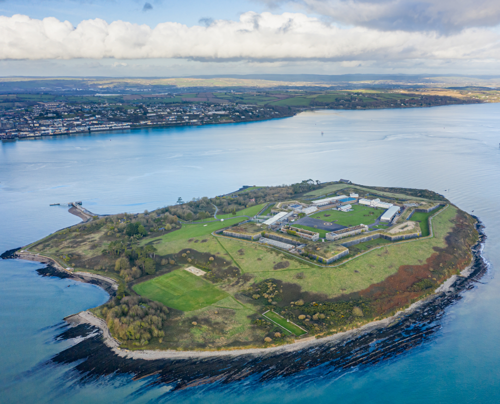 Many people visit Spike Island while planning their list of things to do in Cobh