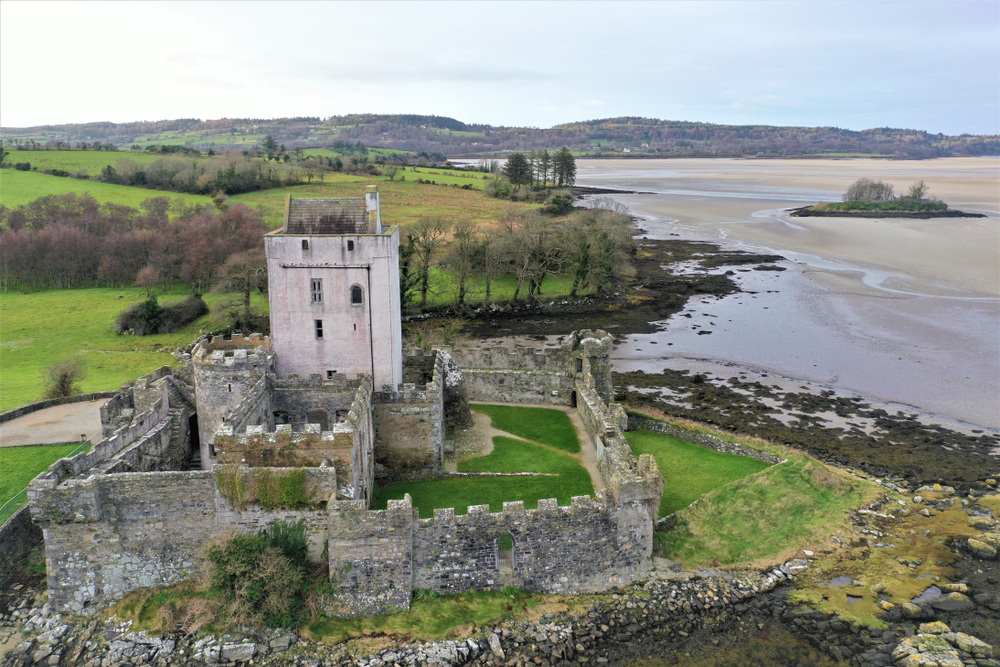 This Medieval Castle has been standing over Sheephaven Bay since the 13th Century.