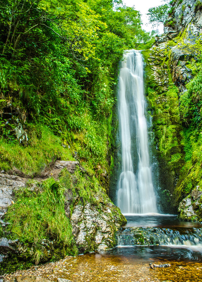 seeing waterfalls is one of the best things to do in Donegal Ireland