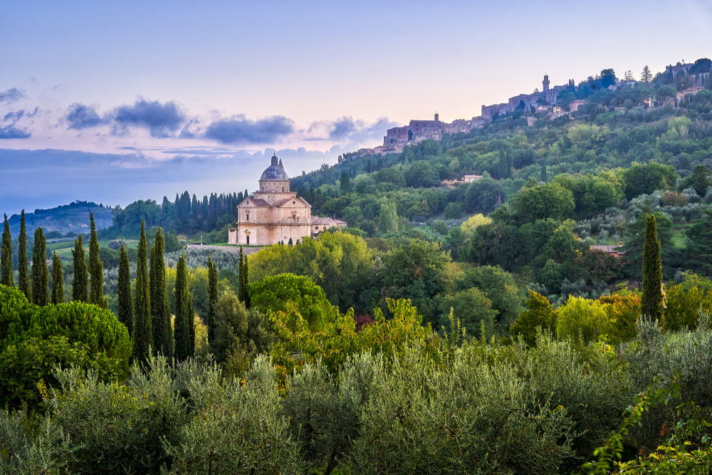 Montepulciano a heaven in the hilltops one of the prettiest villages in Tuscany 