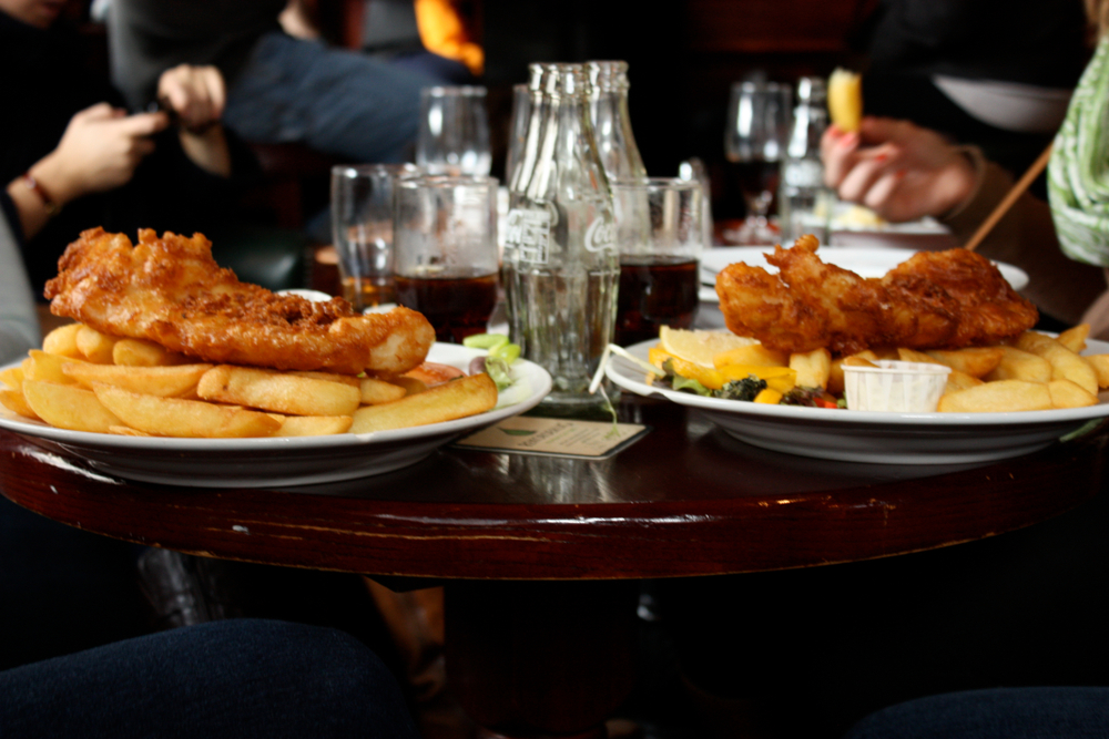 Fish and chips are a great choice for any trip to Ireland cost