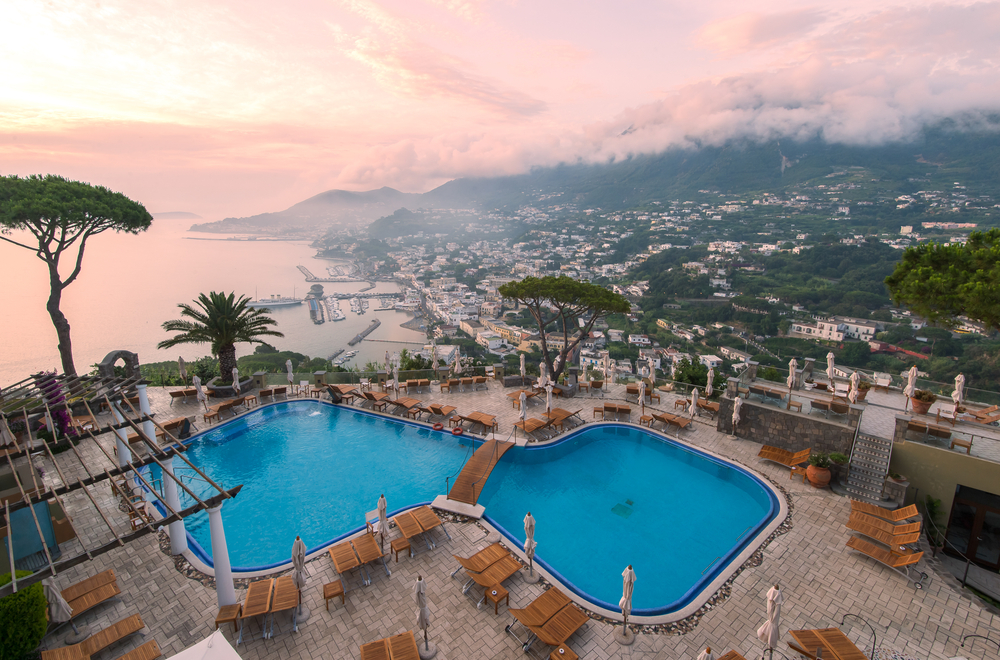 Photo of pools in Italy.