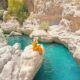 View at Wadi Bani Khalid, one of the prettiest wadis in Oman