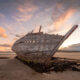Bunbeg shipwreck, a hidden gem in ireland