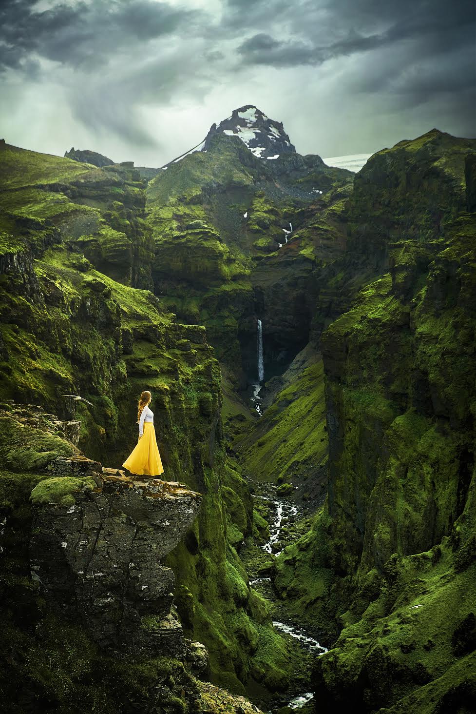 Mulagljufur canyon on the Iceland Ring Road