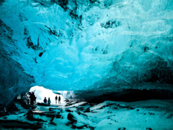 The ice caves you'll see when navigating Iceland glacier tours are unforgettable