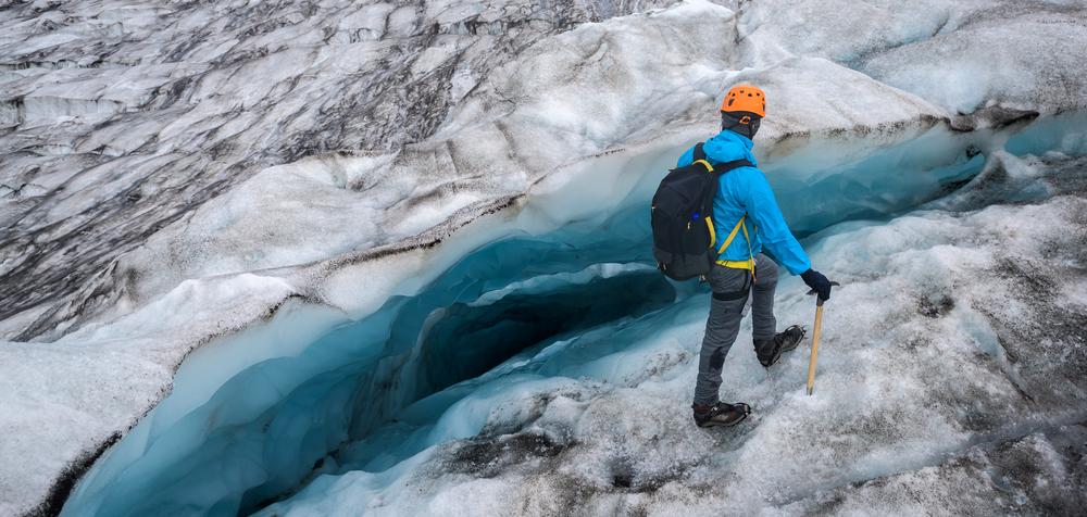 Ice climbing is a unique way to explore Iceland glaciers
