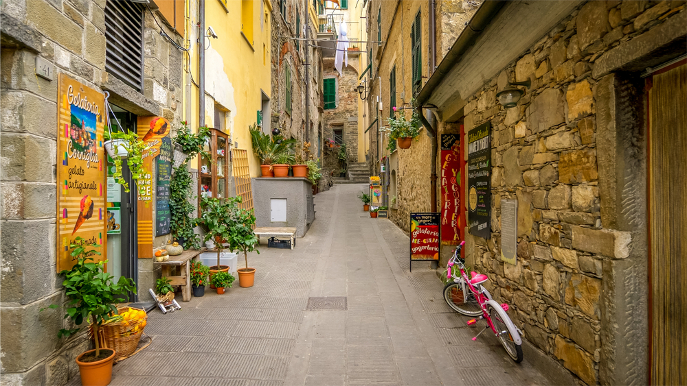 Explore the alleys of Cinque Terre