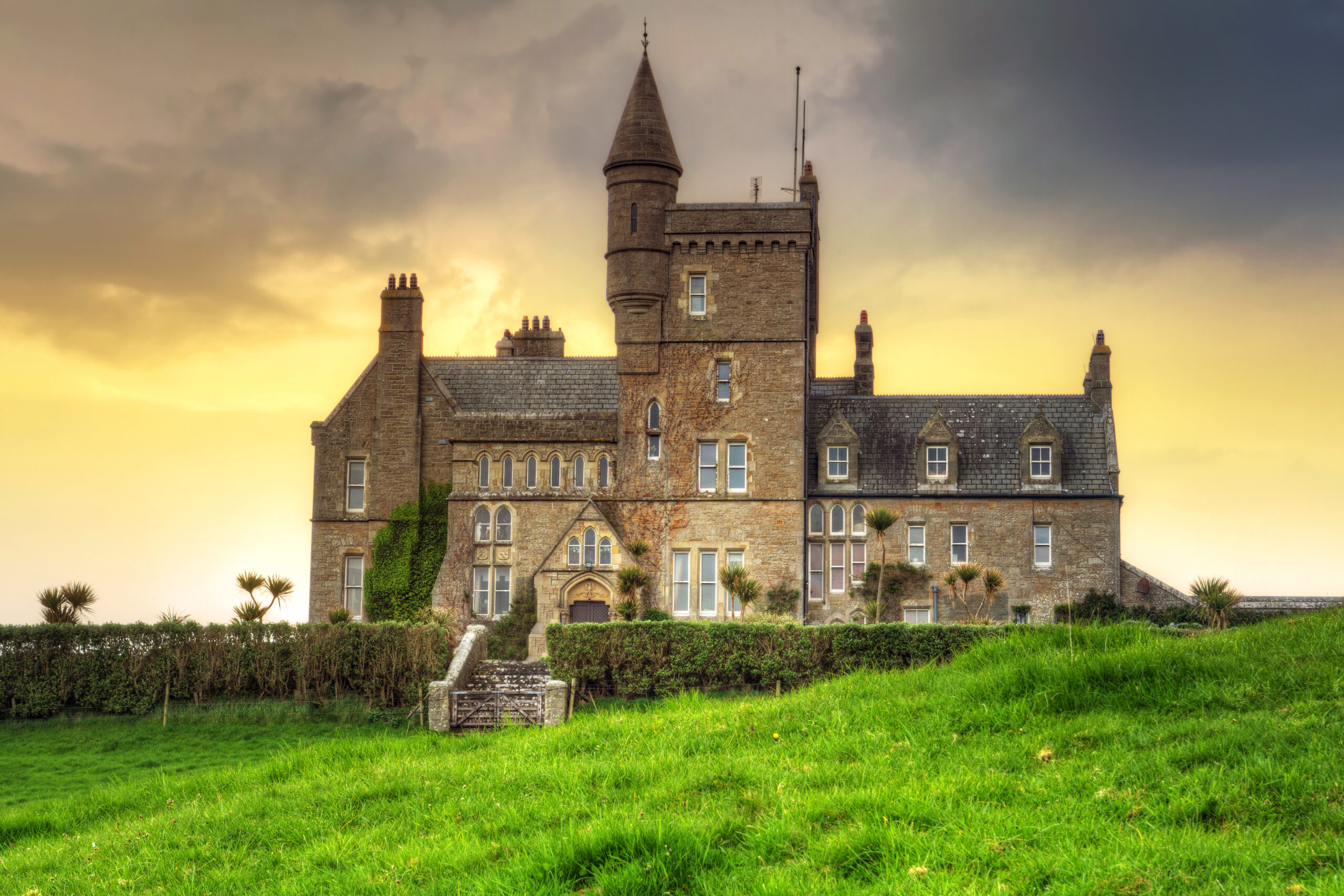 One of the prettiest views in Ireland is of Classiebawn Castle