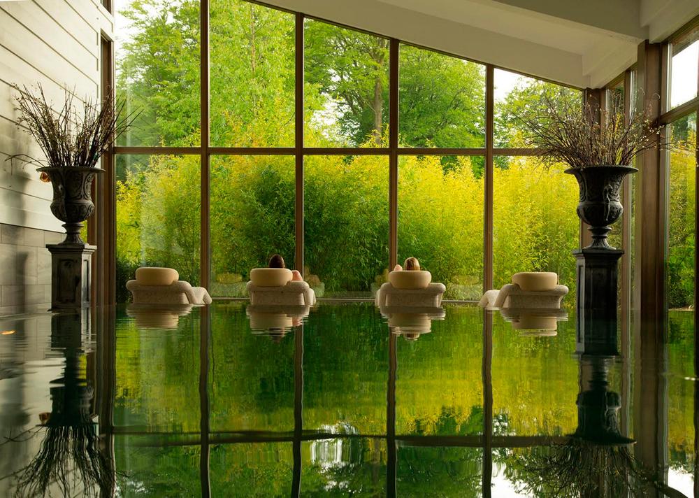 The spa at Monart 5 star hotel in Ireland