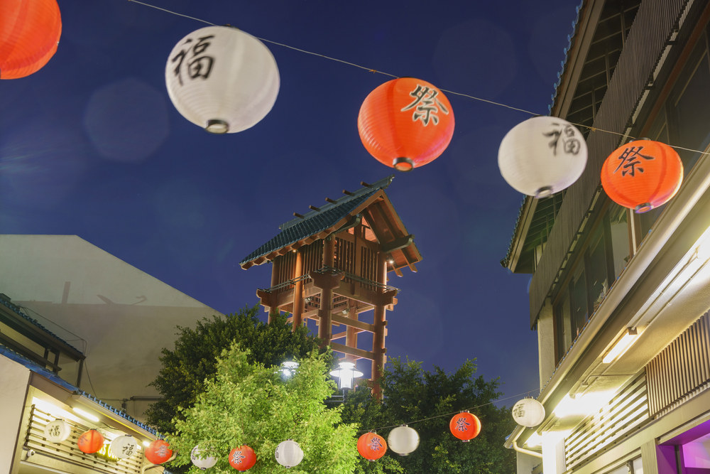 Japanese Lanterns in Little Tokyo