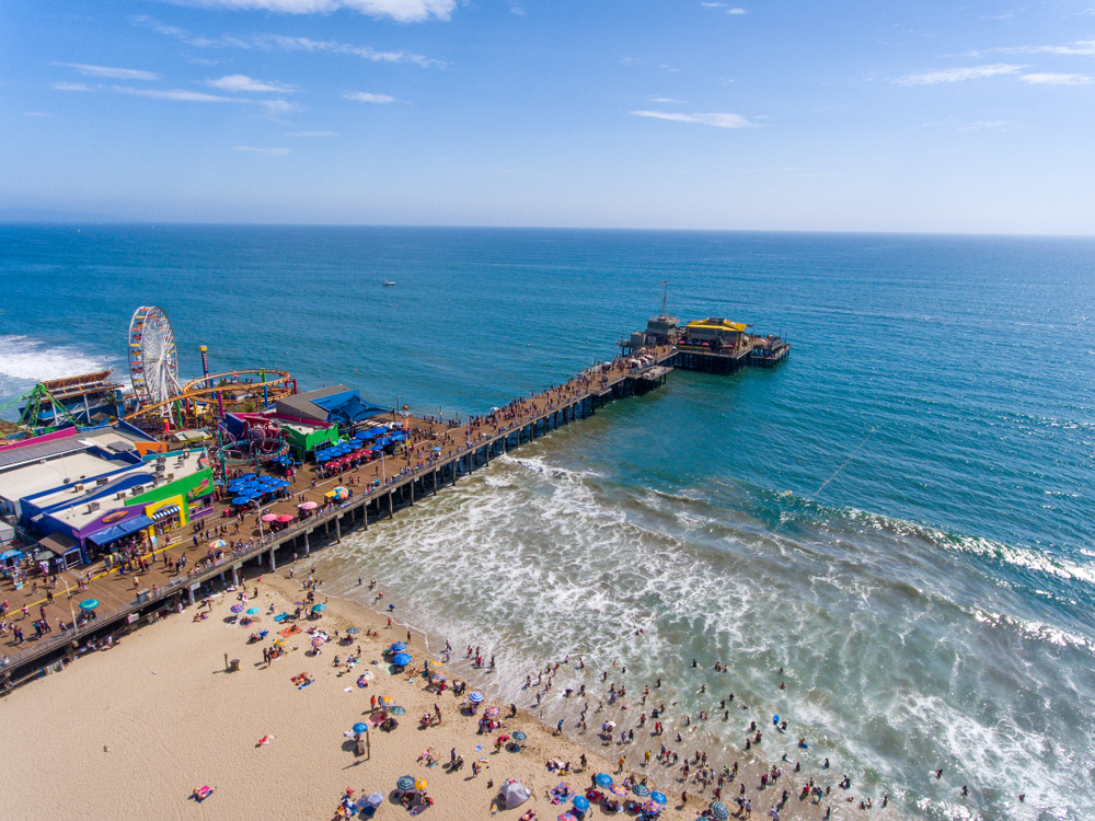 View of the Santa Monica Pier