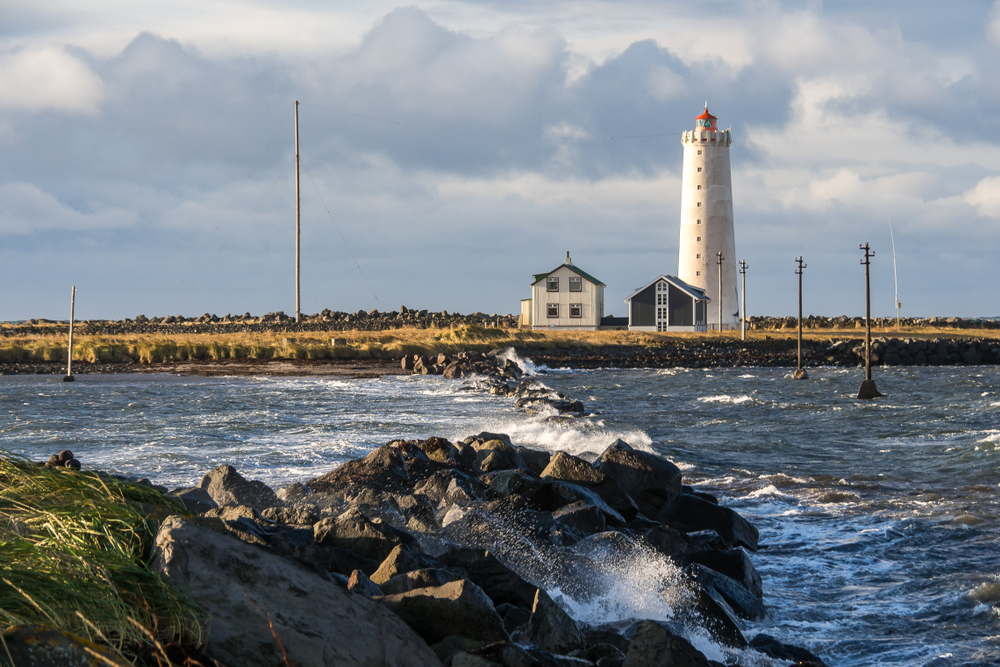 Seltjarnarnes is the best district for great views in Iceland-- especially views for the Northern Lights!