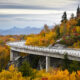 the Blue Ridge Parkway on one of the best road trips in the USA