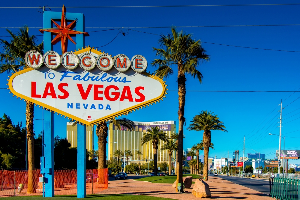 Grand Canyon Road Trip Las Vegas Sign