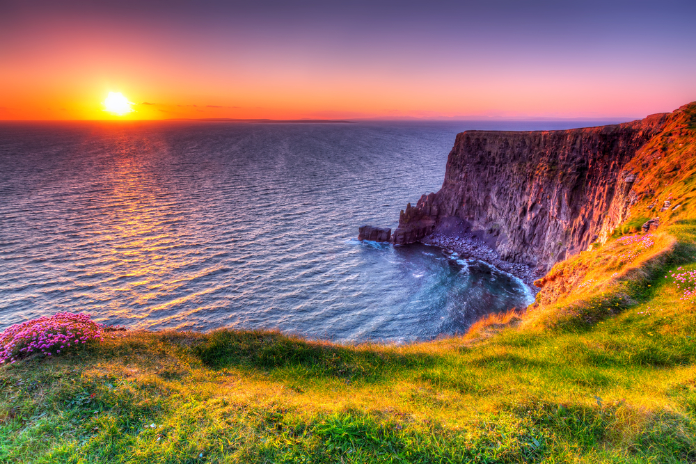 the Cliffs of Moher on the best European road trip through Ireland