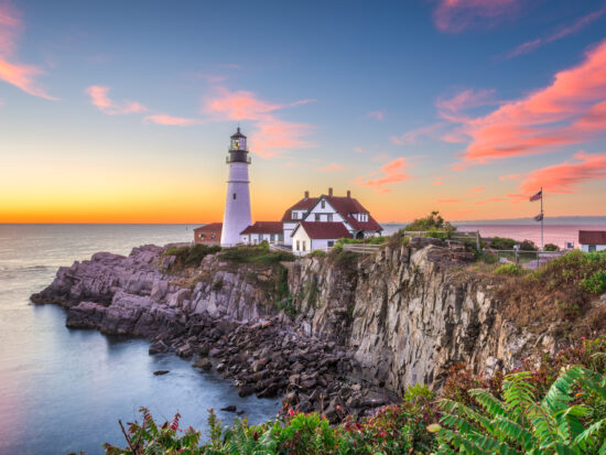 Maine is known for its coasts so a road trip up the coast is perfect!