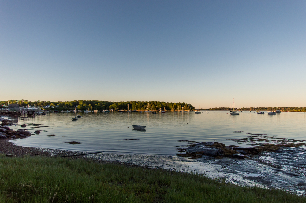 The bodies of water near waldoboro Maine are breathtaking