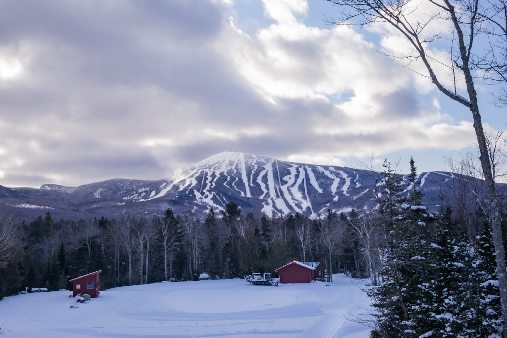 Oh My Gosh Corner has breathtaking views of valleys and mountains in Maine