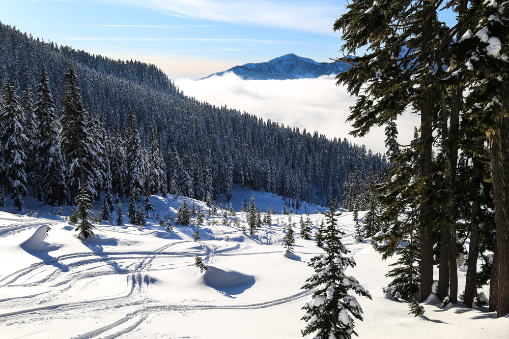 Skiing in Snoqualmie is one of the region's best skiing destinations, and one of the best things to do in Washington State to visit!