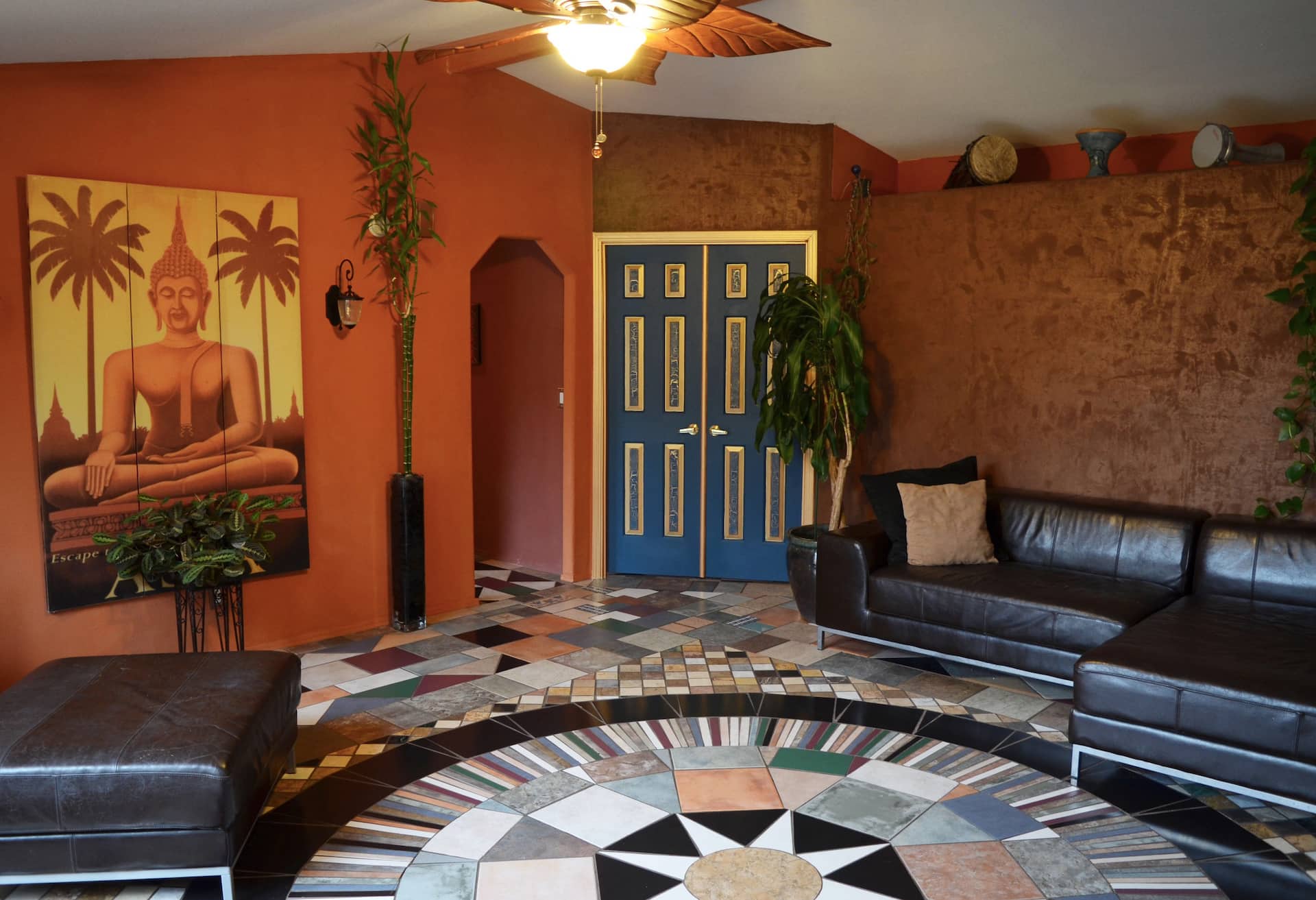 the Sedona Rainbow House Airbnb in Arizona