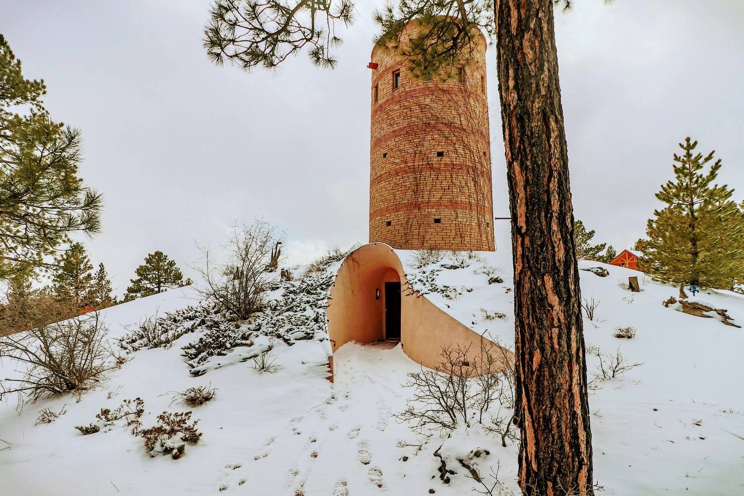 A unique Colorado Airbnb in the snow