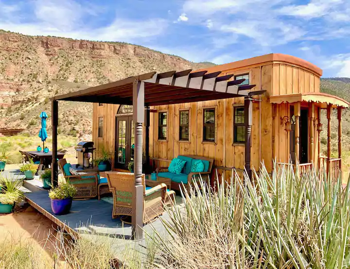 one of the best airbnb in utah the tiny house ark