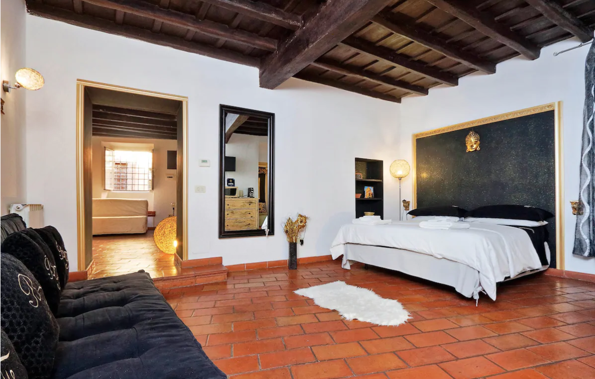 this airbnb in rome is located clothe to the colosseum